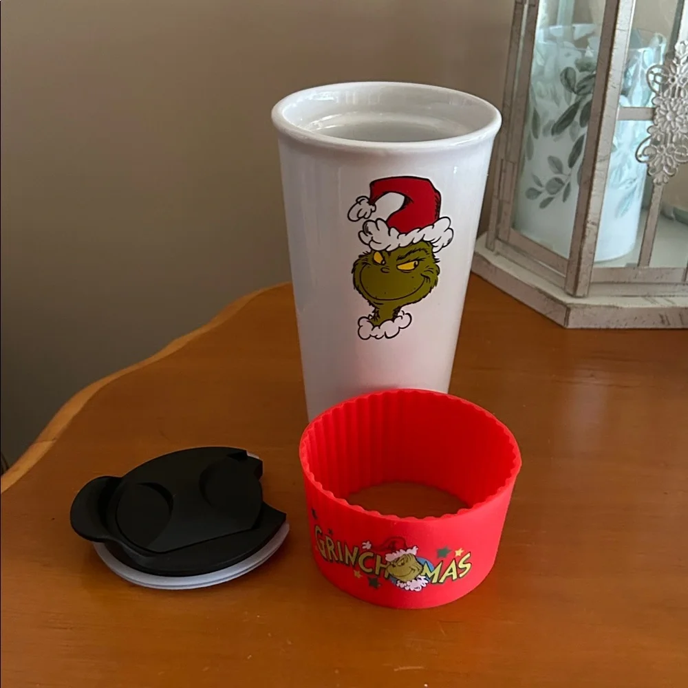 Grinch Christmas Travel Mug